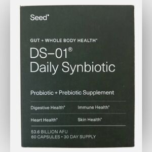Seed DS-01 Daily Synbiotic Supplement REFILL one month supply
